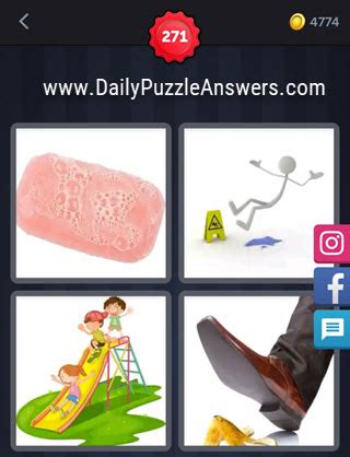 4 Pics 1 Word Level 271 Answers Puzzle .